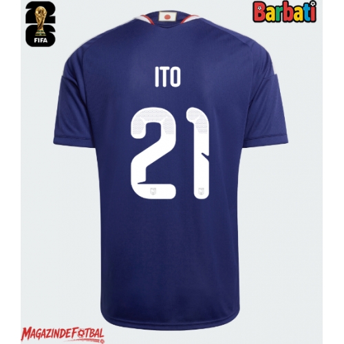 Japonia Hiroki Ito #21 Tricou Fotbal Replică Mondial 2026 Barbati Acasa Japonia Hiroki Ito #21 Tricou Fotbal Replică Mondial 2026 Barbati Acasa